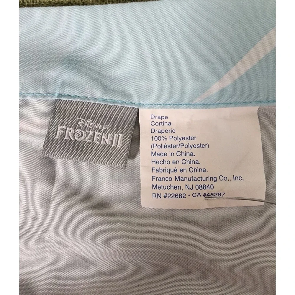 Disney Frozen II Window curtain panel Elsa   41
